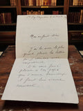 Lettre manuscrite ancienne 1941 WW2 Sainte-Foy écrite à son enfant vintage