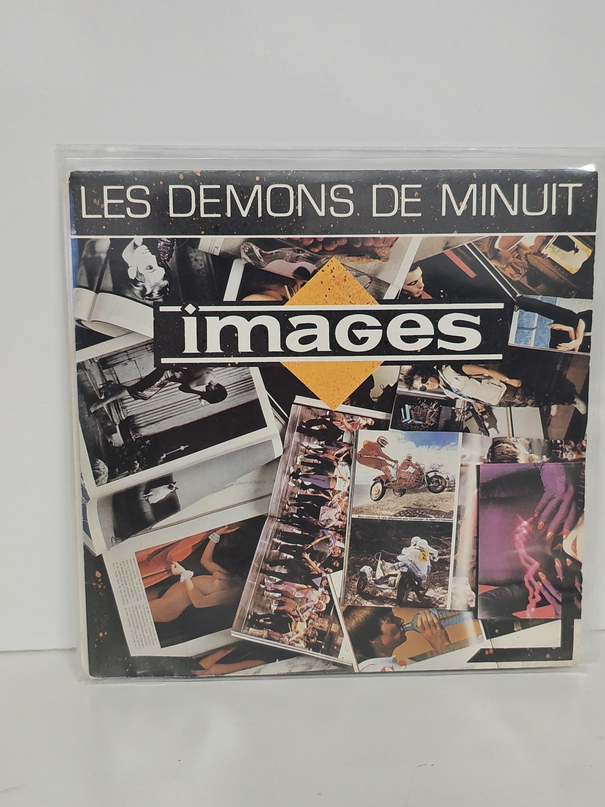 Vintage 45 tours Les Démons de Minuit disque vinyle ancien rétro collection