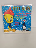 Vintage 45 tours ancien disque vinyle Titi et Sylvestre rétro collection enfants