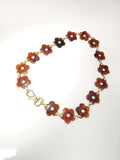 Collier rétro ancien fantaisie, bijou vintage original pour collectionneur