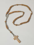 Collier pendentif croix chrétienne fantaisie, bijou religieux discret occasion