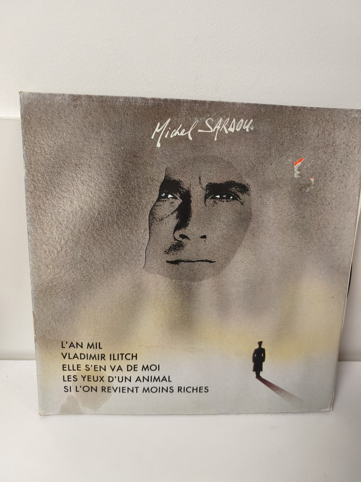 Vinyle ancien 33 tours Michel Sardou rétro collection musique française vintage