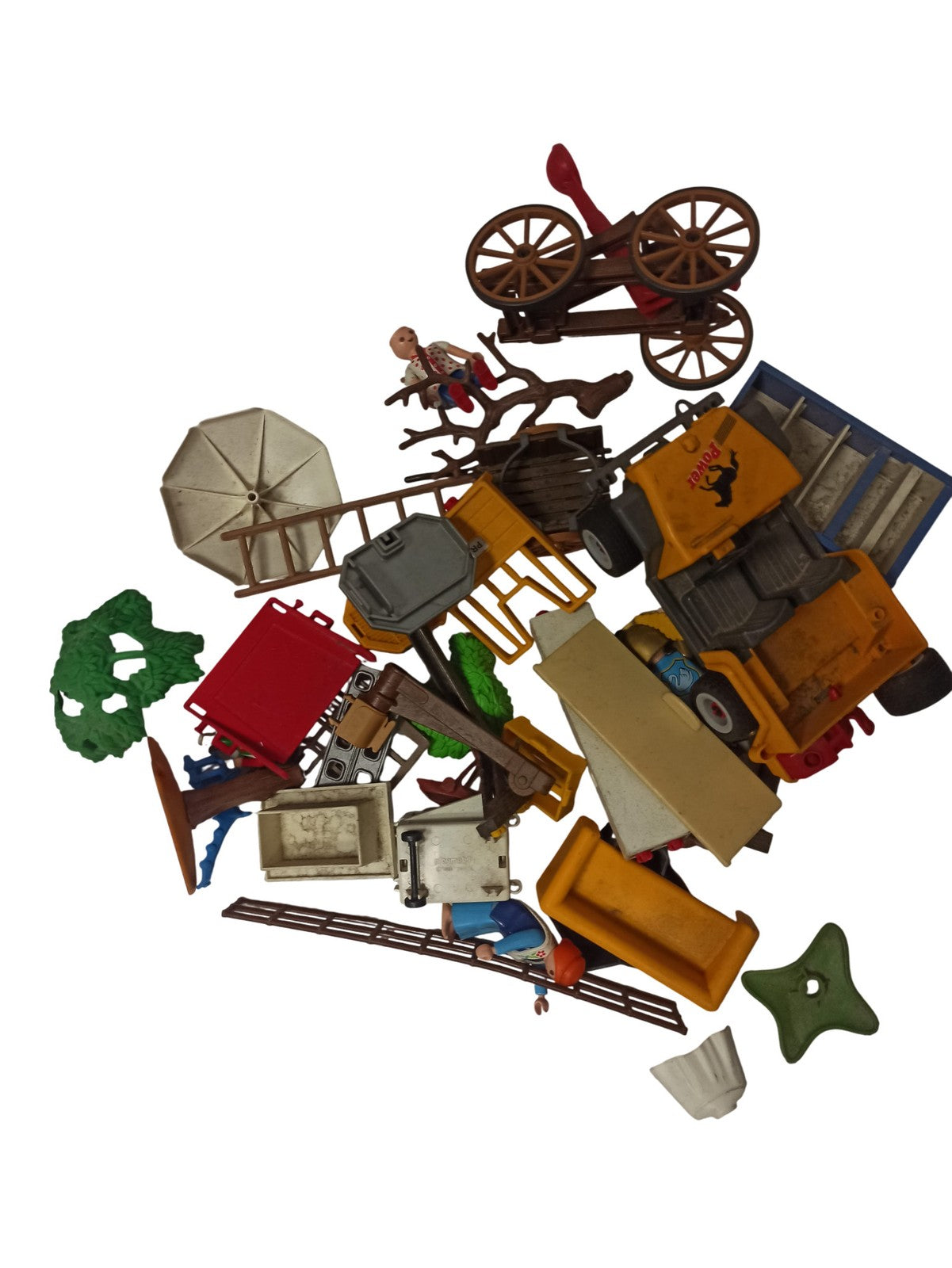 Lot Playmobil ancien vintage, vrac figurines accessoires rétro collection jouet