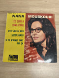 Vinyle 45T Nana Mouskouri Ce Soir à Luna Park Fontana pochette jaune (Ref 3)