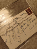 Carte postale oblitérée Cannes 1932 timbre 15c Semeuse Philatélie (Ref 27)