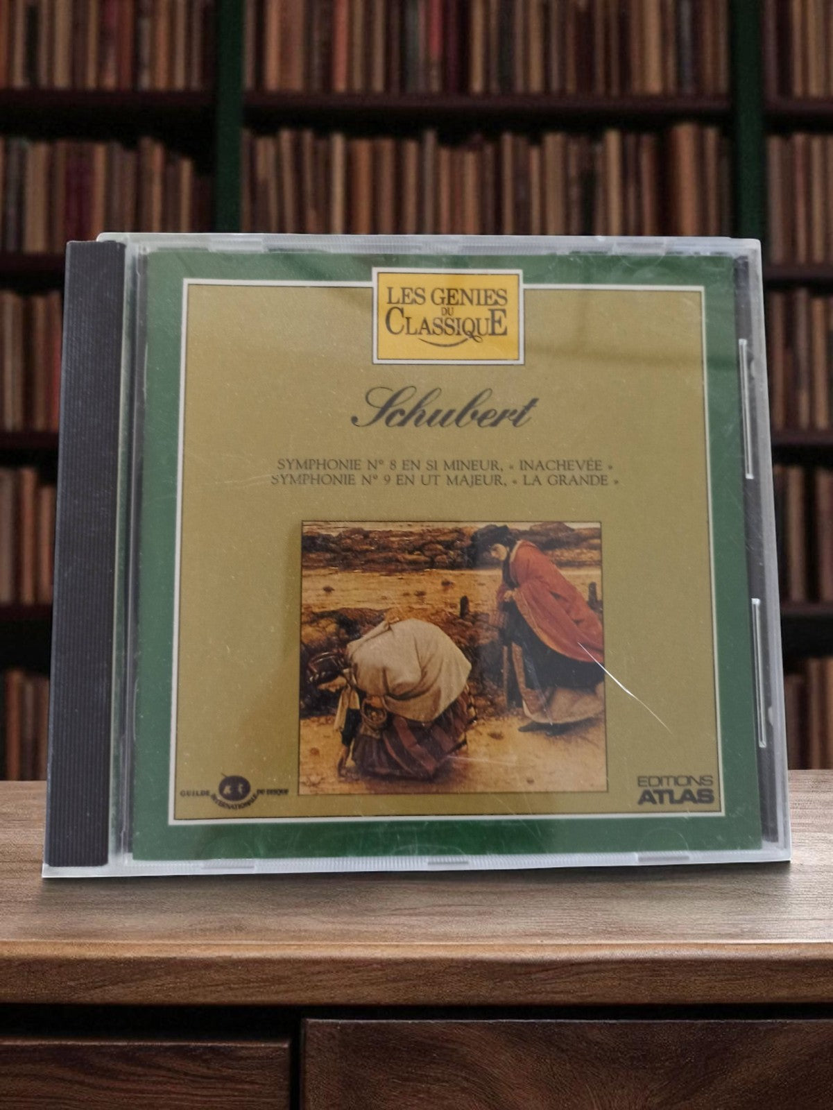CD Schubert Les Génies du Classique Atlas rétro ancien musique classique