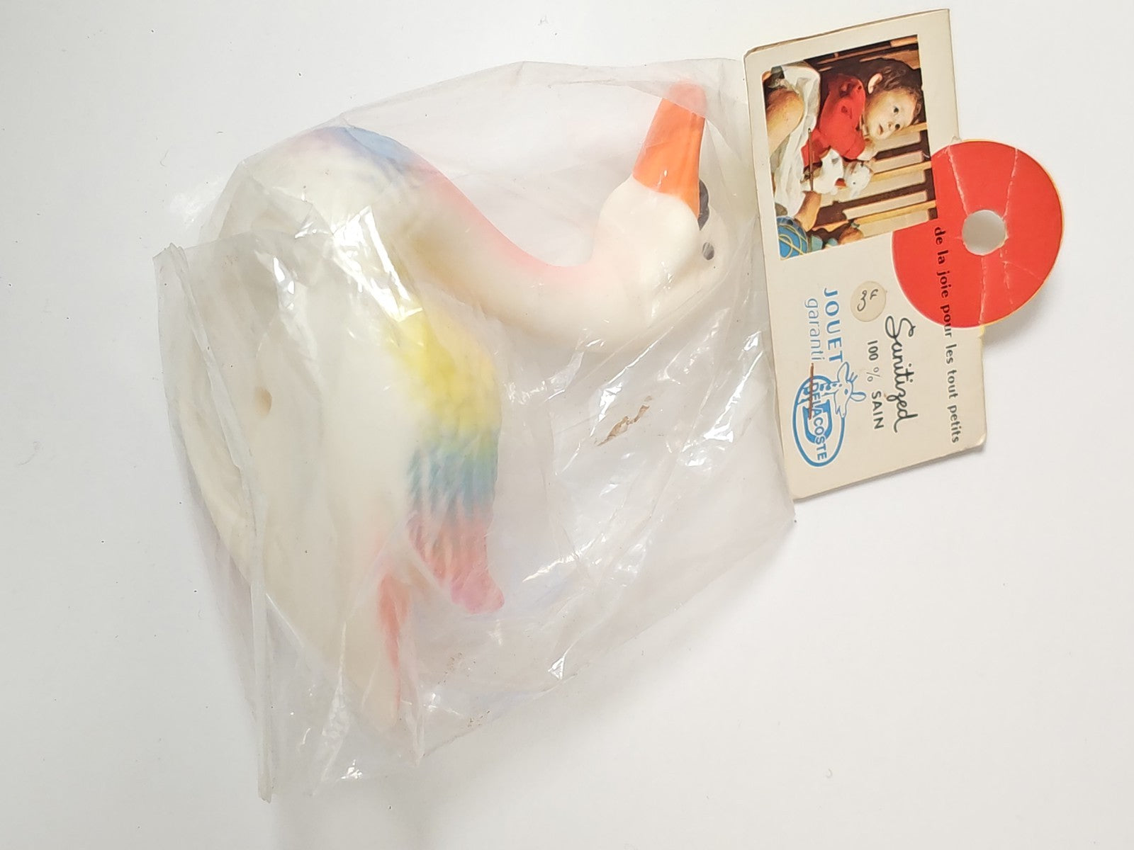 Vintage jouet pouet ancien français années 1970 rétro collection enfant déco