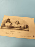 Carte postale ancienne CPA Nos Chéris enfants lecture René Chollet 1902
