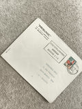 Lettre oblitérée 1961 PRISUNIC cachet Bordeaux timbre coq philatélie France