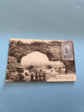Carte postale ancienne vintage intérieur vieille casbah Maroc collection rétro
