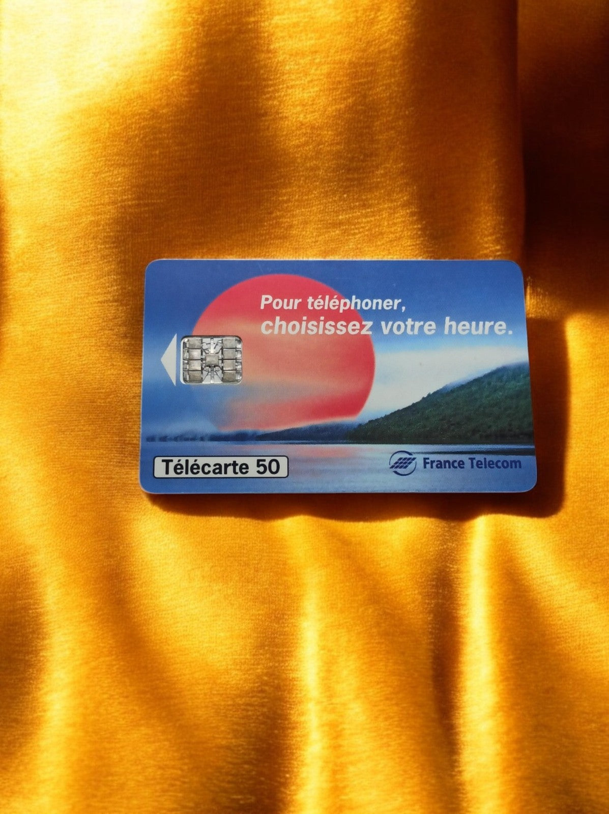 Carte téléphonique France Telecom Télécarte 50 vintage rétro années 90