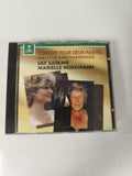 CD Concert pour deux harpes Lily Laskine Marielle Nordmann Erato duo harpe