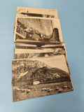 Lot cartes postales anciennes CPA noir et blanc paysages France collection