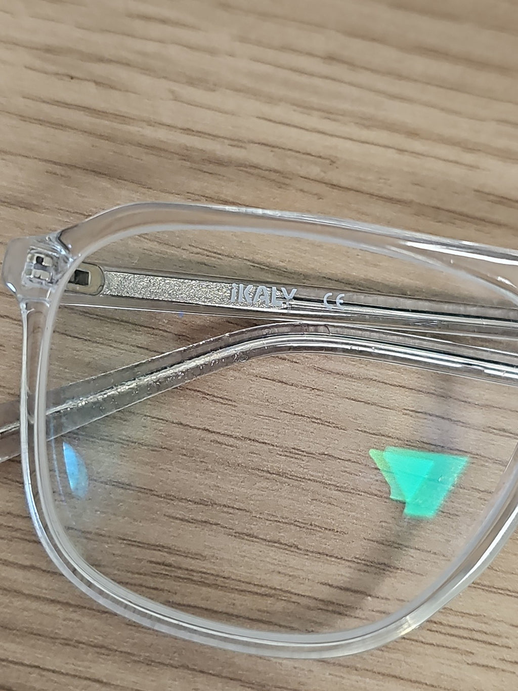Lunettes de vue vintage OP292 monture transparente rétro années 80