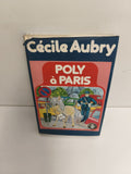 Livre ancien Poly à Paris Cécile Aubry édition vintage couverture illustrée