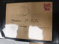 Lettre ancienne Timbre République Française Meknès cachet poste philatélie