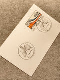 Lettre premier jour Belgique 1976 train Mechelen oblitération philatélie (Ref 27