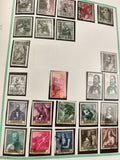 Timbres Espagne thématiques El Greco, personnages historiques, lots philatélie