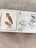 FDC Les Rapaces 1984 Circaète Jean-le-Blanc Paris premier jour ancien philatélie