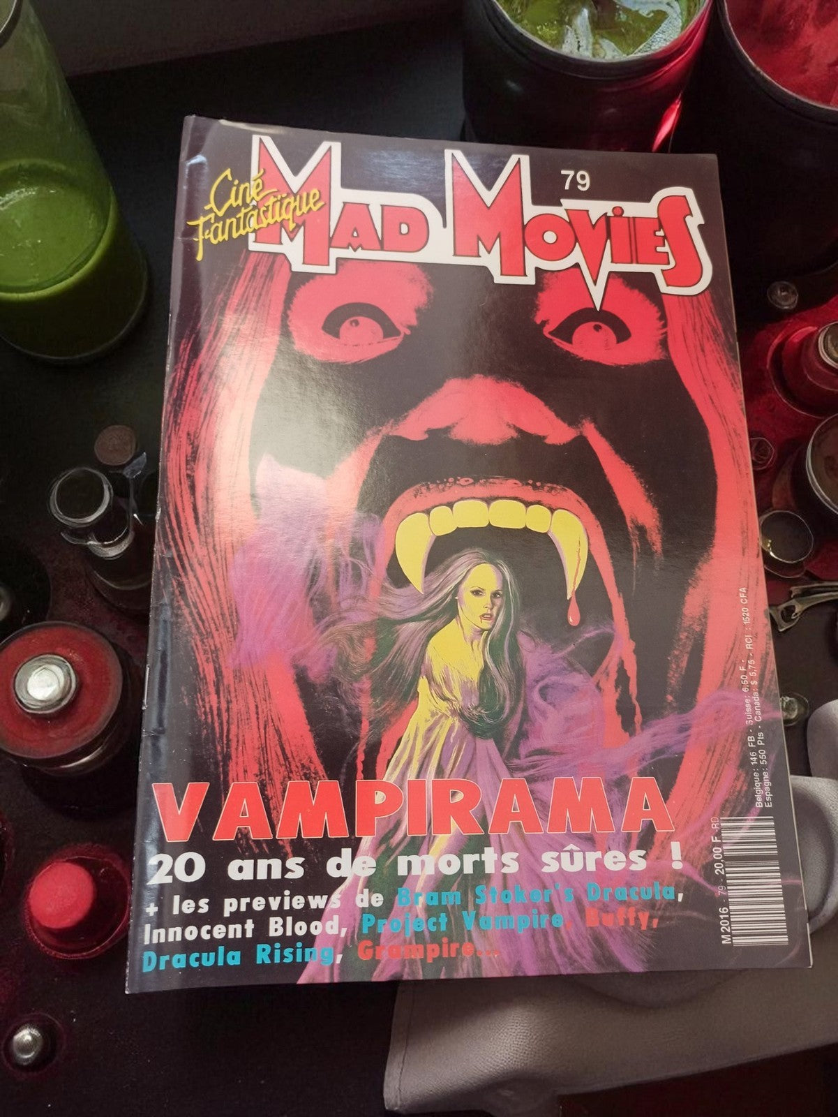 Magazine Mad Movies n°79 Ciné Fantastique vintage VAMPIRAMA ancien rétro