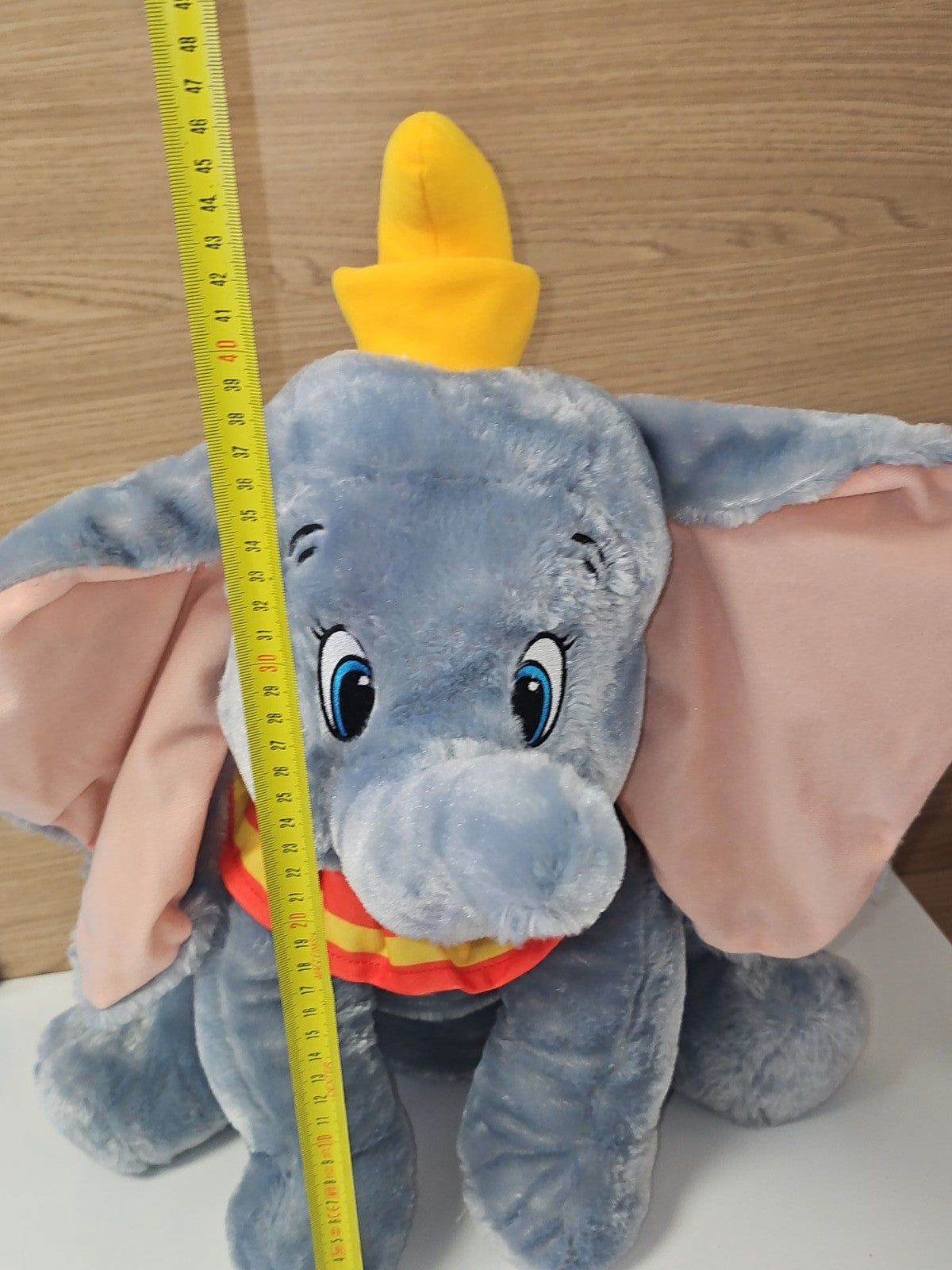 Grande peluche Dumbo Disney 45 cm éléphant gris doux d?occasion enfant cadeau