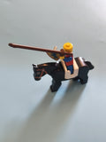 Figurine vintage Lego Castle personnage ancien, collection rétro, original Lego