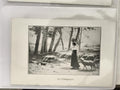 Carte postale ancienne CPA La Campagne bergerie troupeau moutons noir et blanc