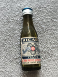 Mignonnette Ricard vintage 45° apéritif anis France ancienne bouteille échantill