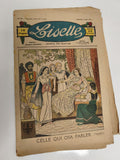 Ancien journal Lisette 1935, journal des fillettes, couverture illustrée couleur