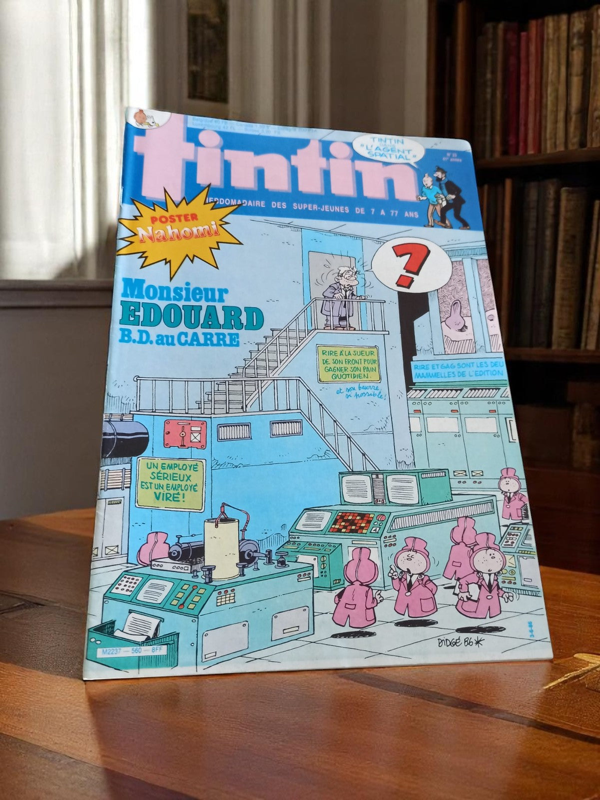 Magazine Tintin Vintage - Numéro Collector Rétro Illustré - Édition Ancienne