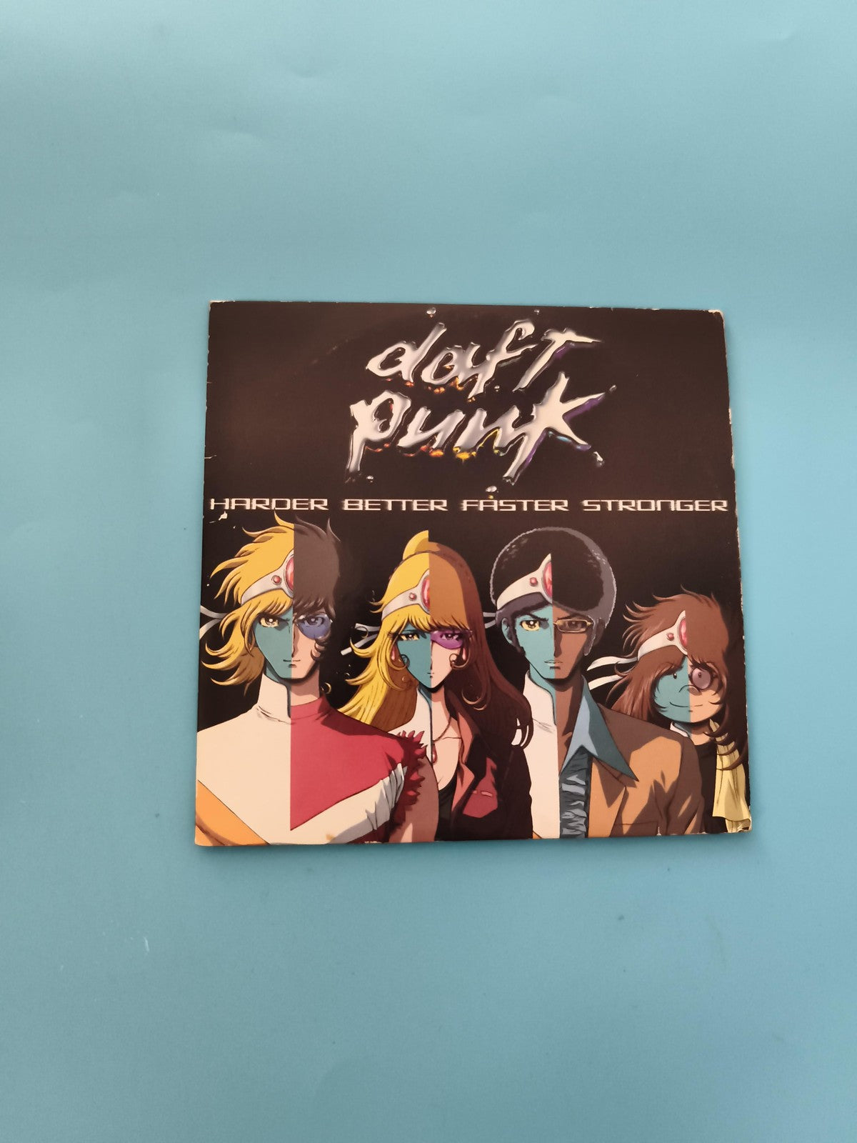 CD Daft Punk Harder Better Faster Stronger Interstella 5555 Pochette animée