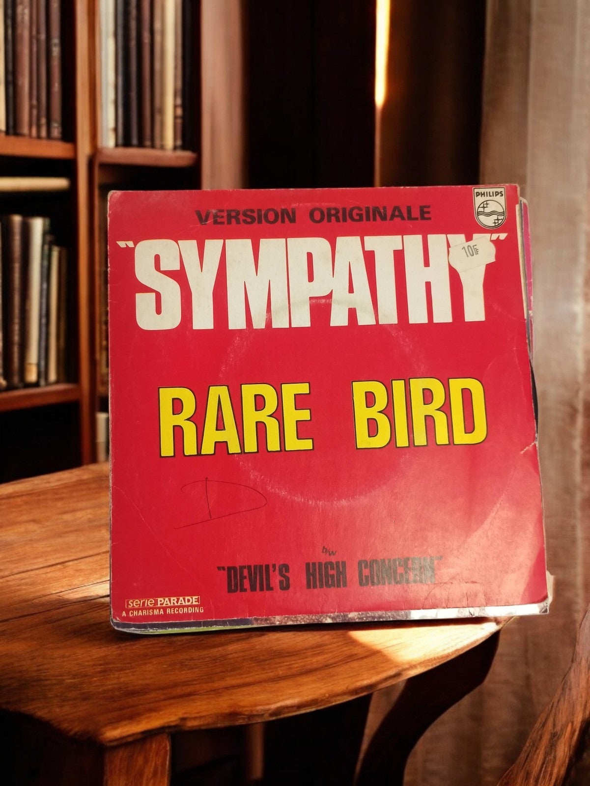 Vinyle 45T vintage Rare Bird Sympathy ancien rétro rock collection Philips