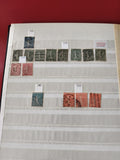 Lot de timbres français oblitérés divers formats, couleurs variées, support non