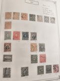 Lot timbres anciens Bolivie oblitérés XIXe-XXe, philatélie vintage rare
