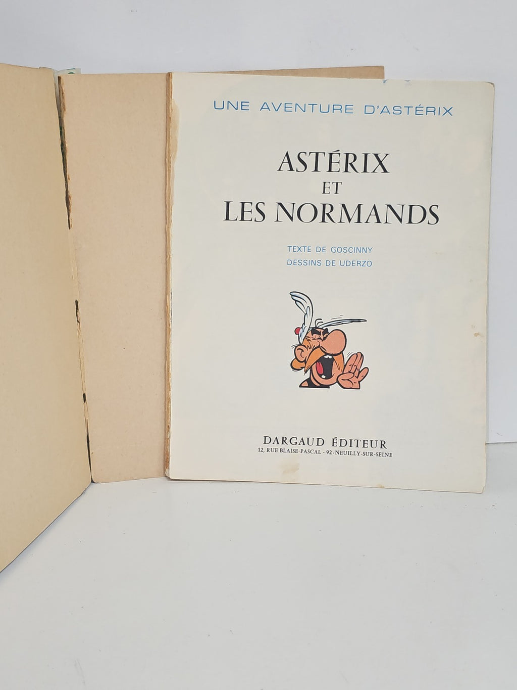Album Astérix et les Normands ELF 1967 Bande dessinée BD Goscinny Uderzo occasio