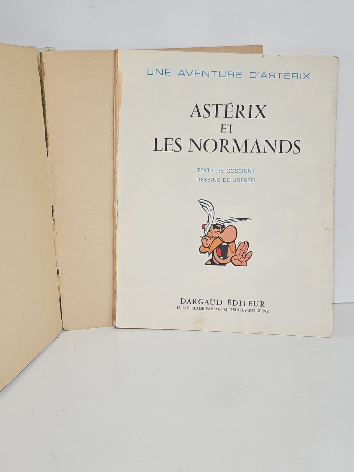 Album Astérix et les Normands ELF 1967 Bande dessinée BD Goscinny Uderzo occasio