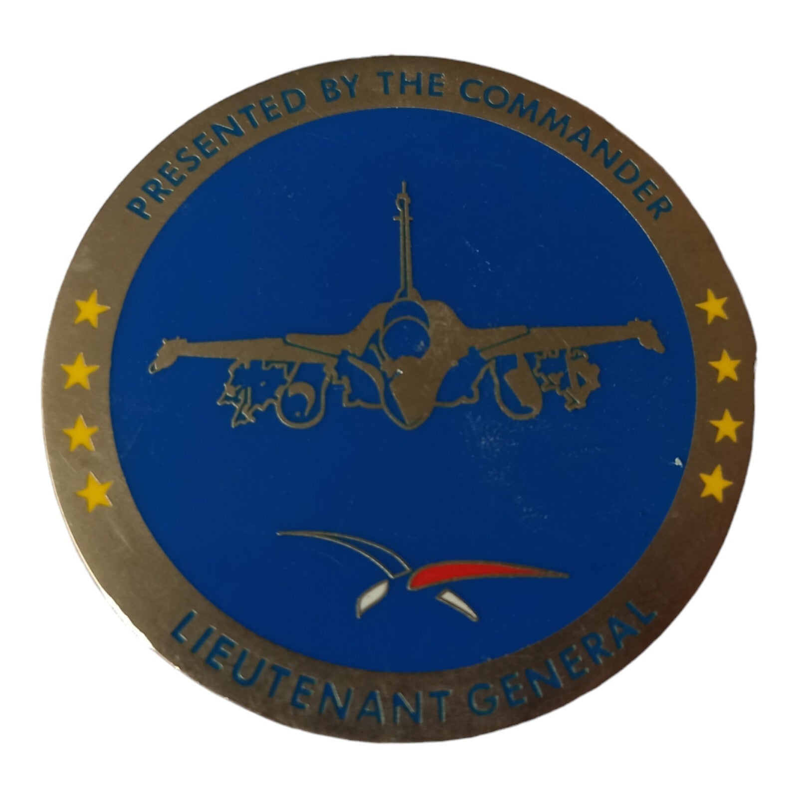 Médaille CDAOA Commandement Défense Aérienne insigne bleu armée
