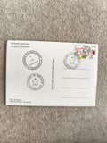Carte postale oblitérée Congrès Parlement Versailles 1998 philatélie timbre 3F