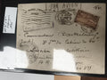 Lettre militaire 64e Régiment Artillerie d'Afrique 1935 Maroc timbre aviation