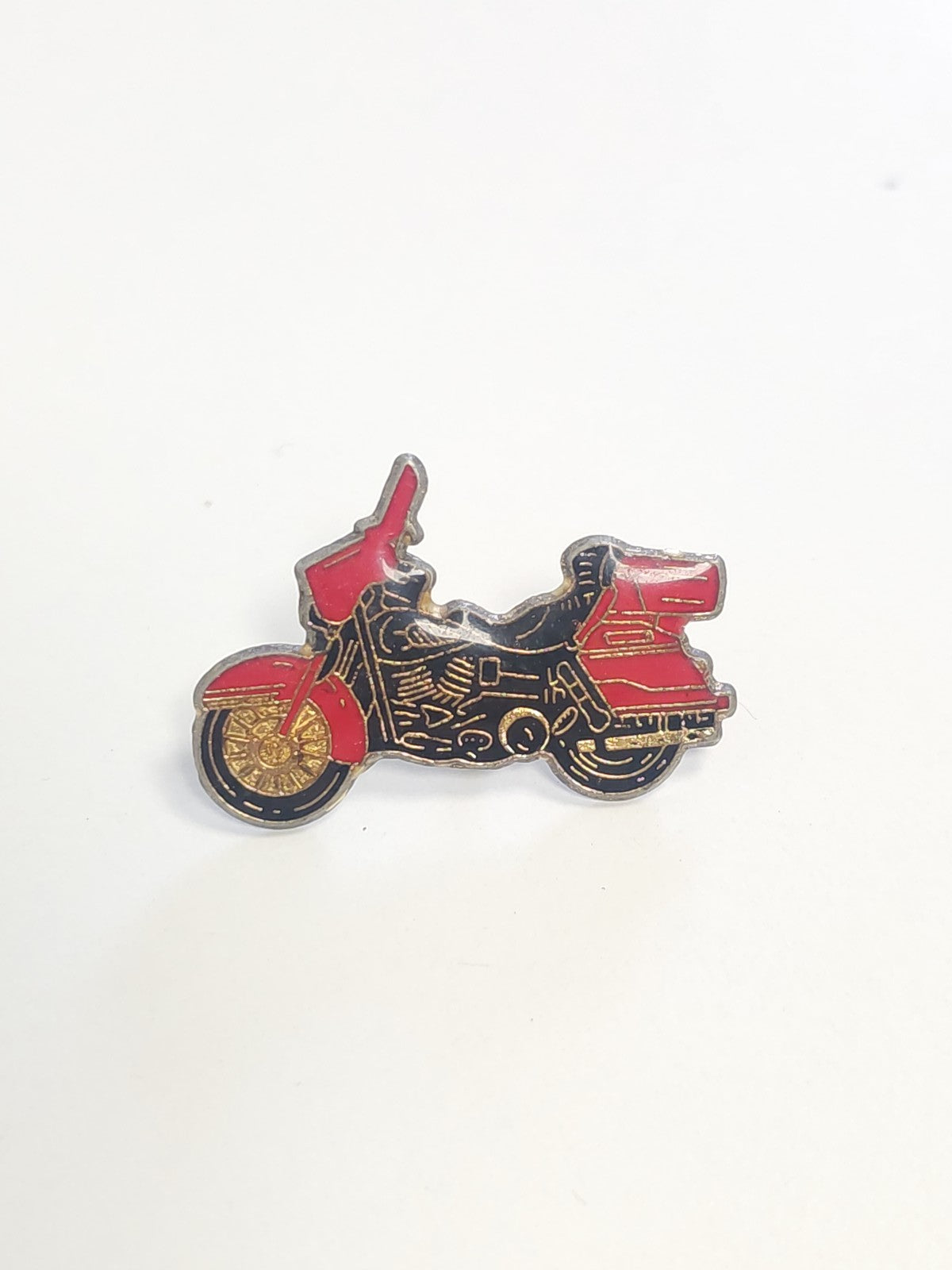 Pin's ancien moto vintage collection rétro biker passion deux-roues rare