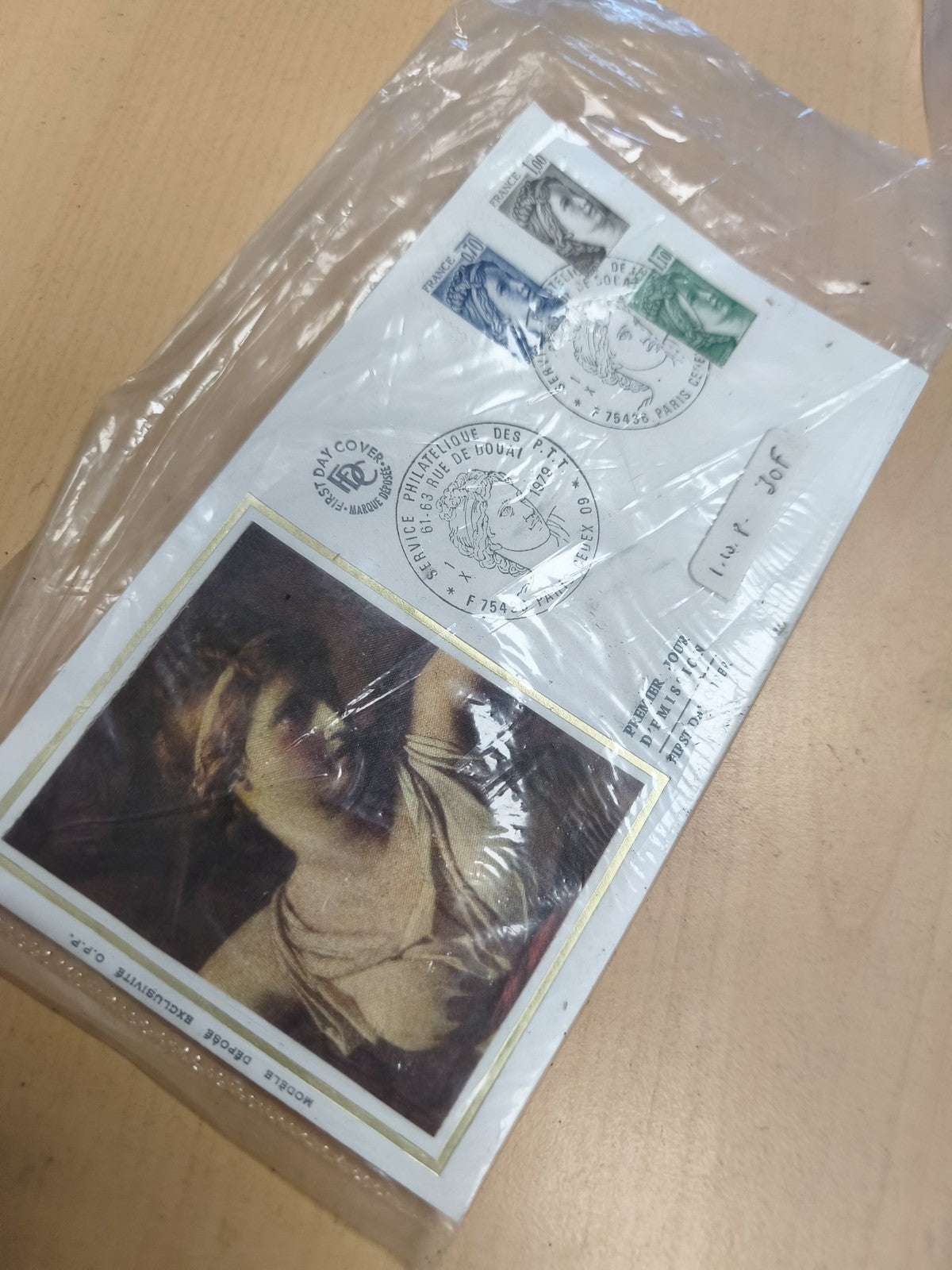 Enveloppe premier jour Marianne FDC timbrée oblitérée philatélie France