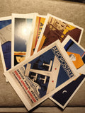 Cartes postales illustrées Aéropostale aviation thème philatélie (Ref 8)