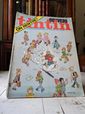 Magazine Tintin vintage – Nouveau Tintin, couverture rentrée, illustrations orig