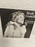 Vinyle 33 tours Nicole Croisille Si l’on pouvait choisir sa vie LP chanson franç