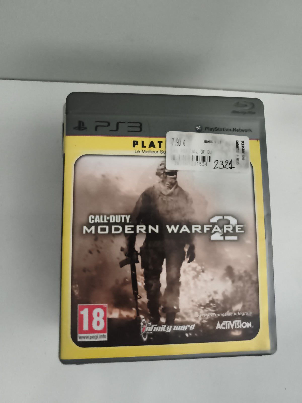 Jeu PS3 Call of Duty Modern Warfare 2 Platinum PlayStation