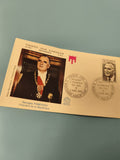 Enveloppe FDC Premier Jour d?Émission Georges Pompidou timbre 1975 (Ref 11)