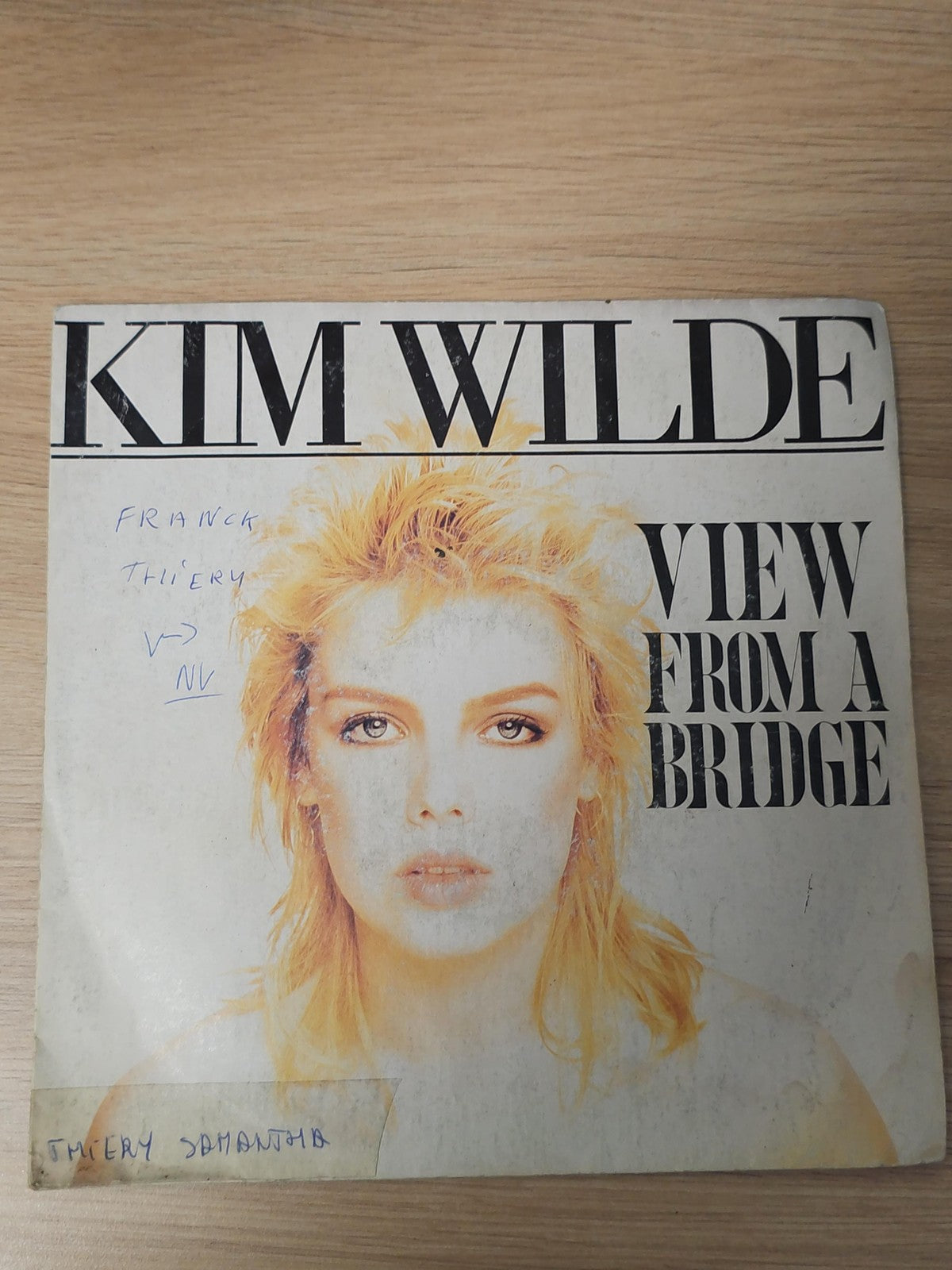 Vinyle 45 tours rétro Kim Wilde ancien disque single vintage collection années 8