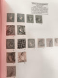 Timbres anciens Antilles Espagnoles XIXe siècle oblitérés philatélie vintage
