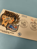 Enveloppe premier jour d?émission FDC Dunkerque 1984 illustration jeunesse