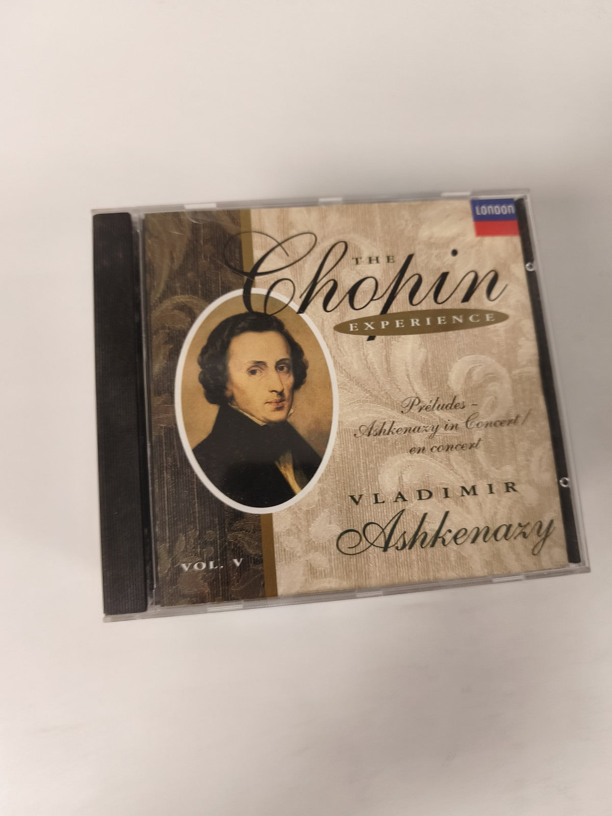 CD The Chopin Experience Vol V Vladimir Ashkenazy London Préludes Piano